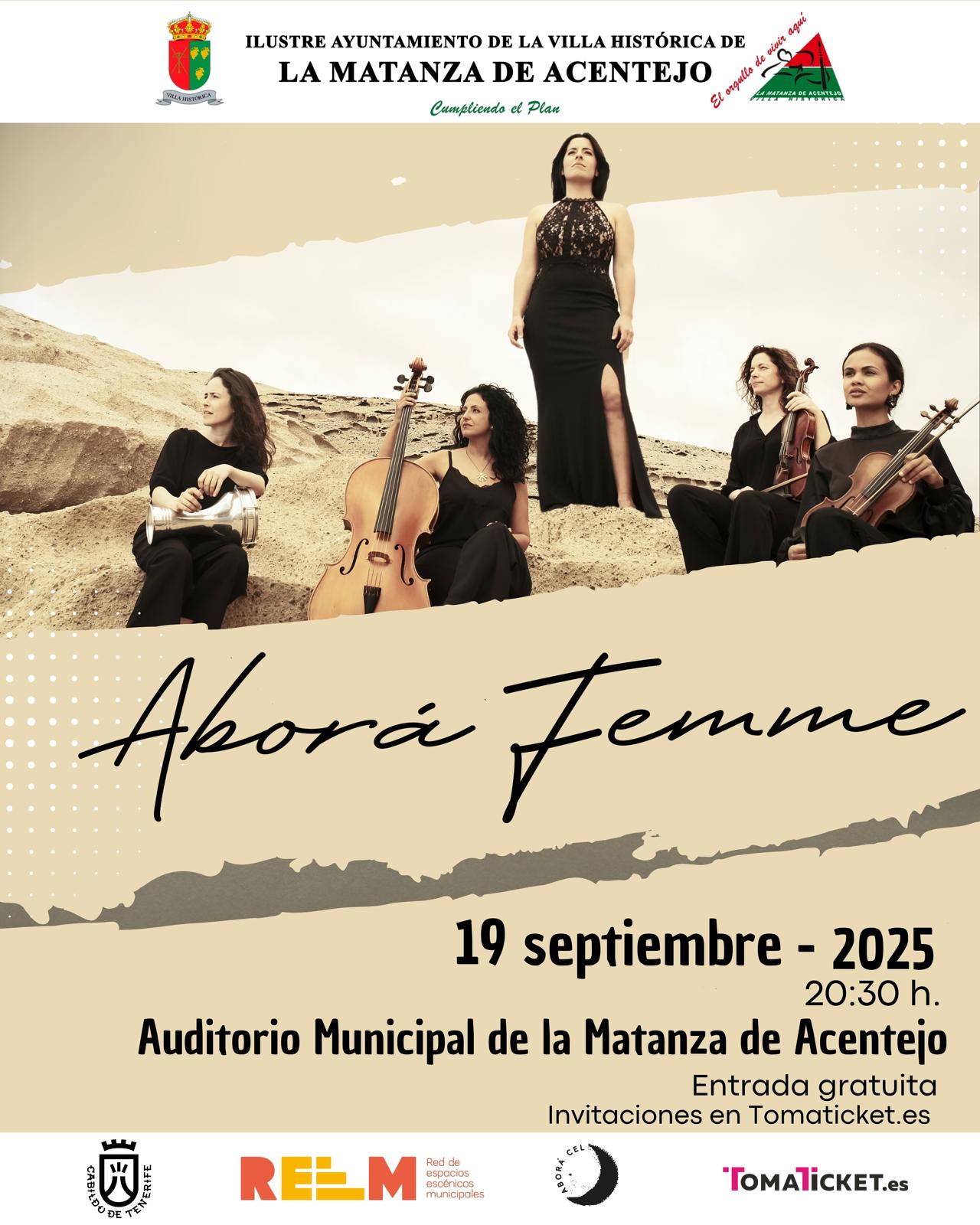 Aborá Femme Un Canto a la Mujer y sus Historias